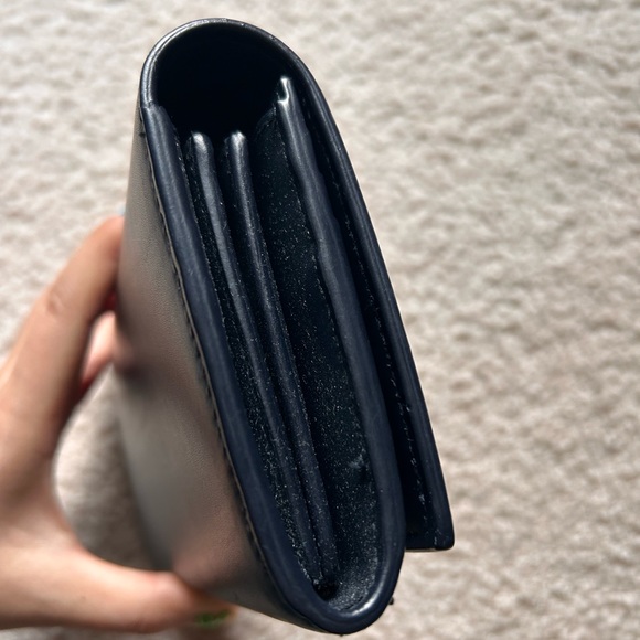 Authentic Saint Laurent navy wallet - Picture 7 of 9